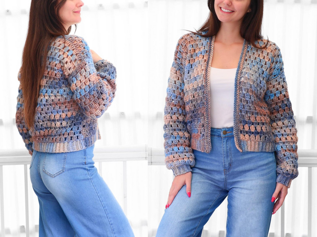 Eloise Crochet Cardigan Pattern - Effortless Style for Every Occasion